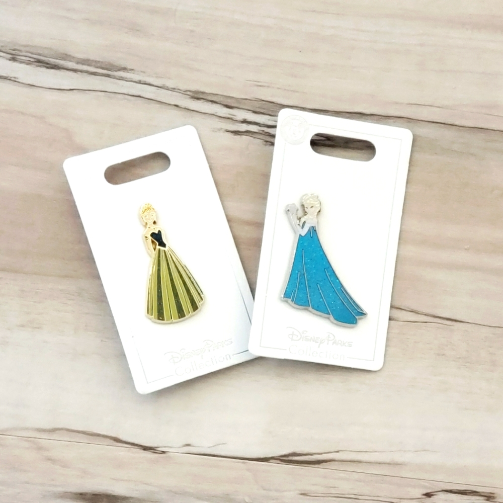 Disney Elsa & Anna Frozen Trading Pins
